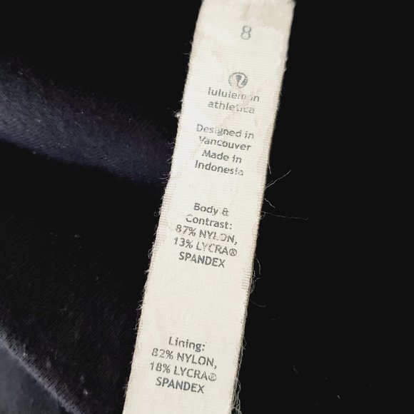 LULULEMON Black Funnel Neck Hooded Jacket - Picture 10 of 10